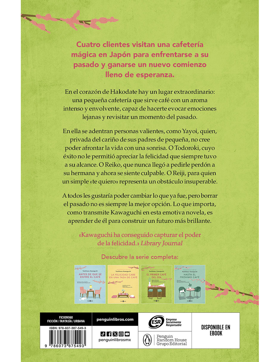 Libro El Primer Café Del Día de Toshikazu Kawaguchi