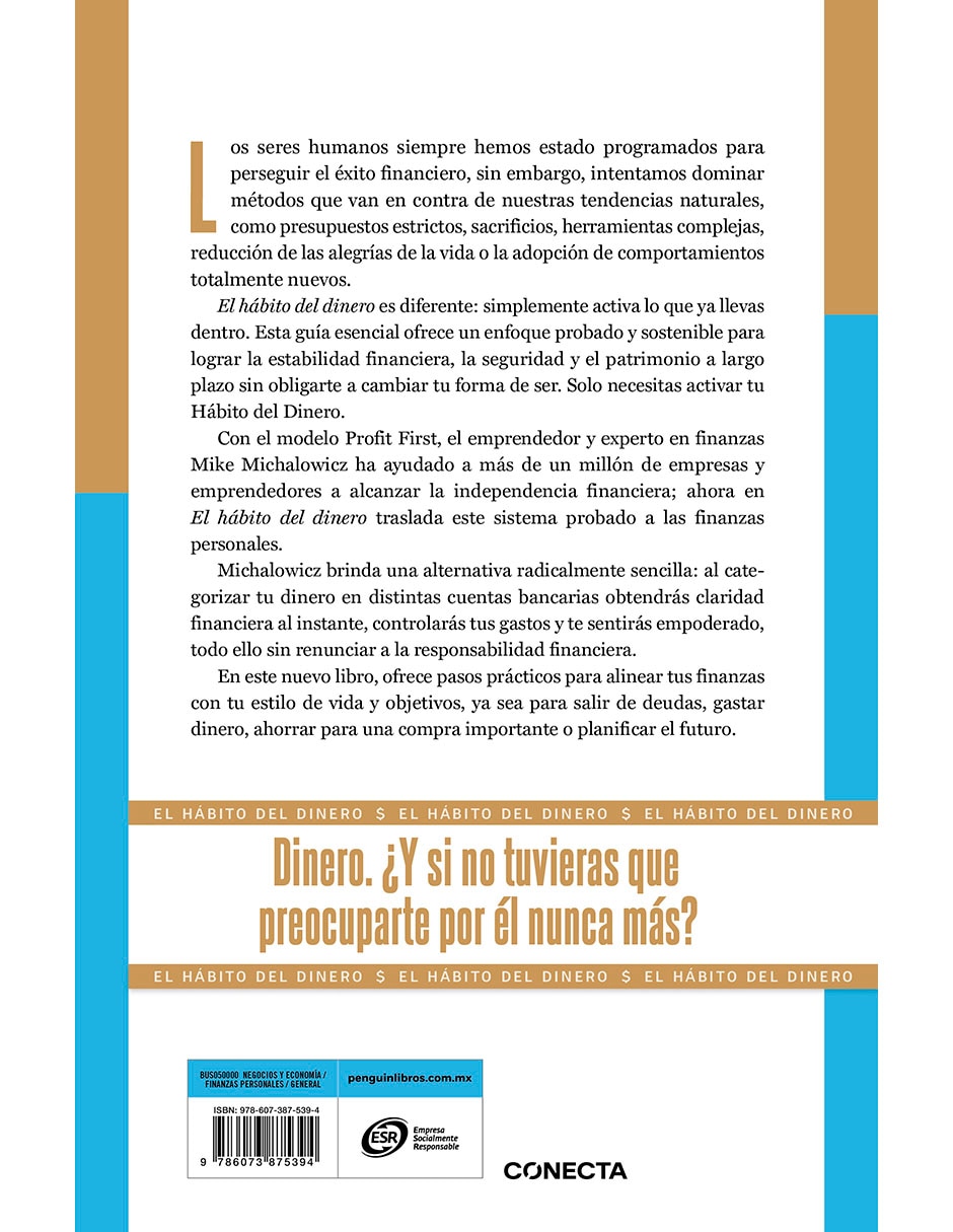 Libro El Hábito Del Dinero de Mike Michalowicz Libro El Hábito Del Dinero de Mike Michalowicz