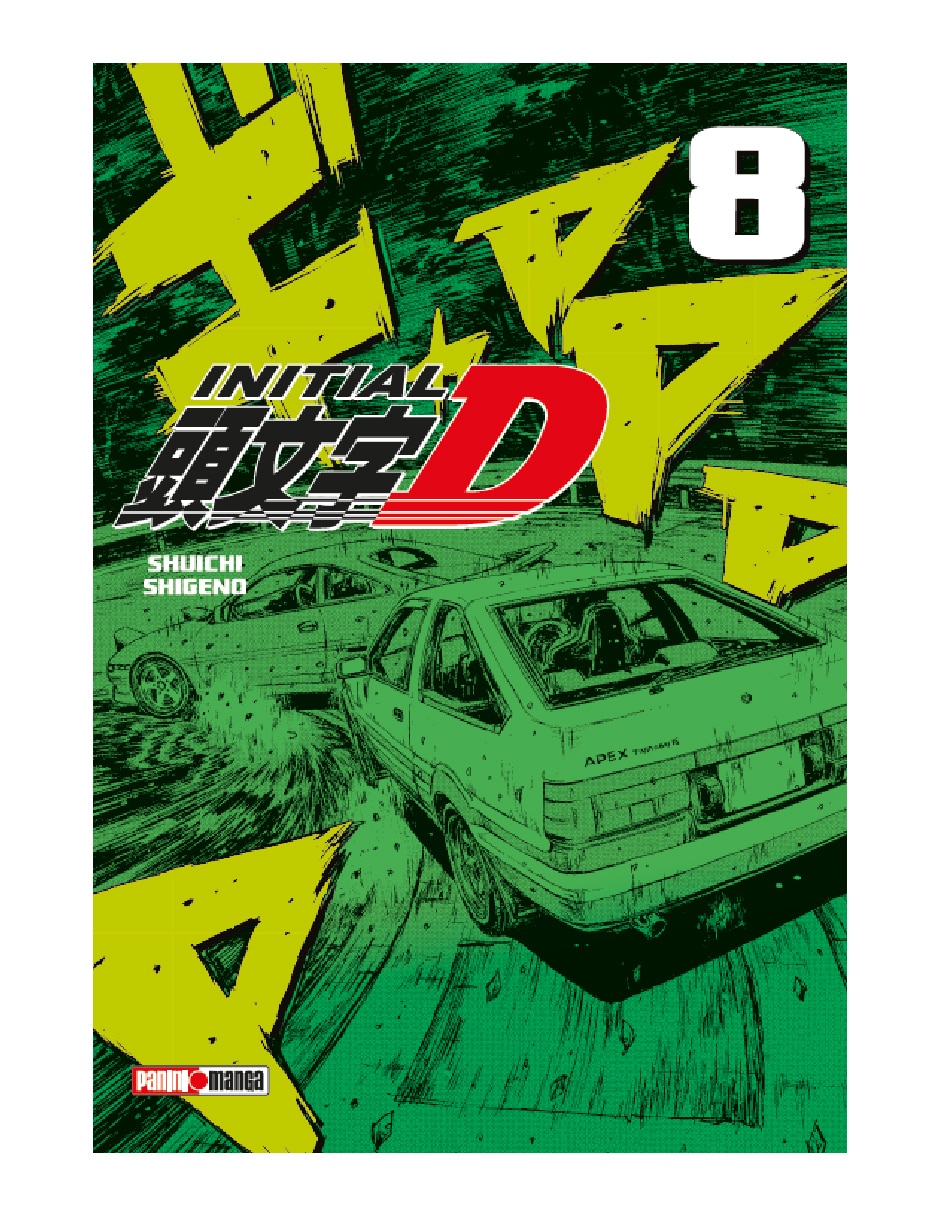 Manga Initial D N.8 1