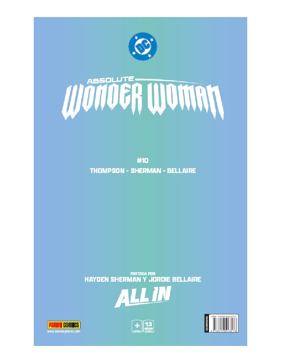 Cómic Absolute Wonder Woman #10