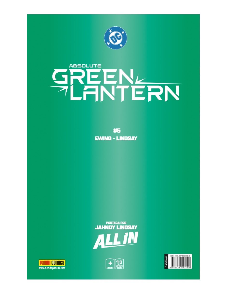 Cómic Absolute Green Lantern #5