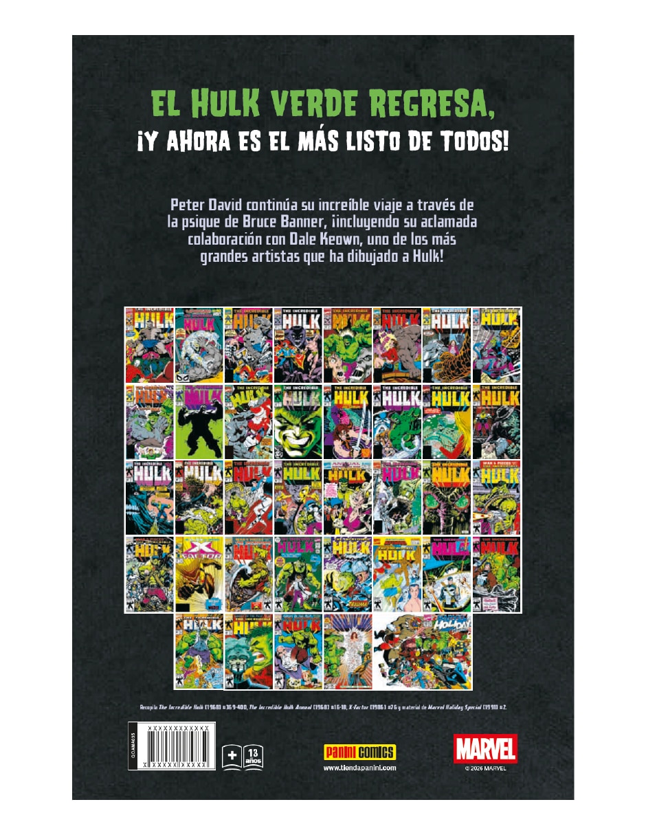 Cómic Hulk de Peter David Vol.02 (Marvel Omnibus) Cómic Hulk de Peter David Vol.02 (Marvel Omnibus)