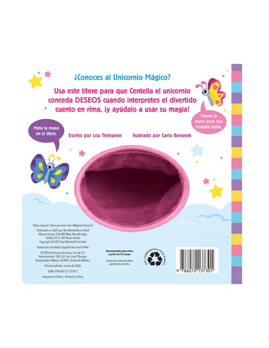 Libro ¿conoces al unicornio mágico? De sue lancaster 2