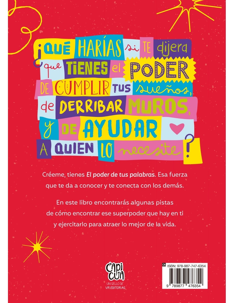 Libro El Poder De Tus Palabras Nv De Balbín María Inés 3