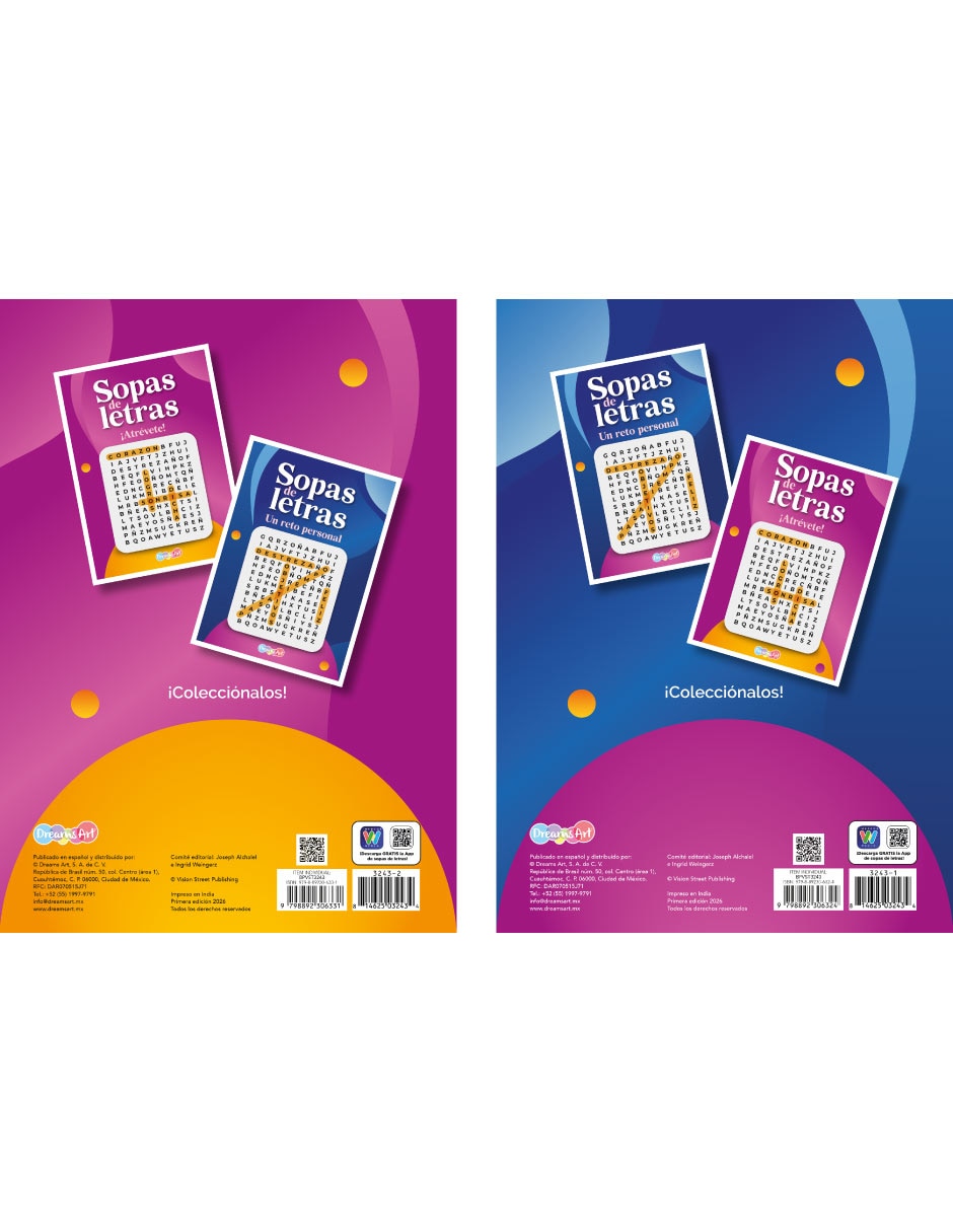 Libro Sopa De Letras 128 Páginas Cada Uno De 2