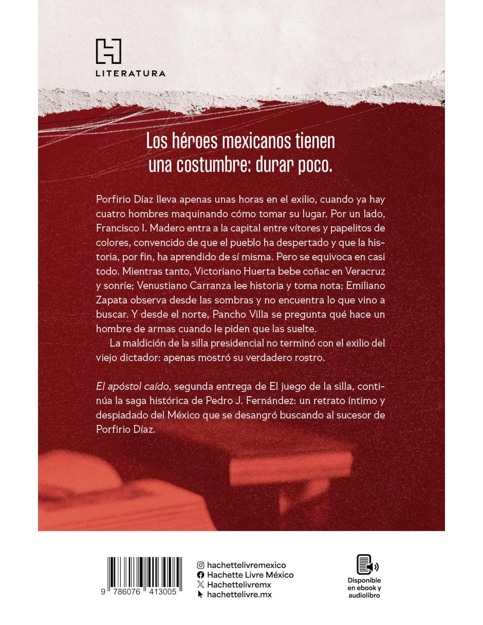 Libro El Apóstol Caído De Fernández Pedro J. 2