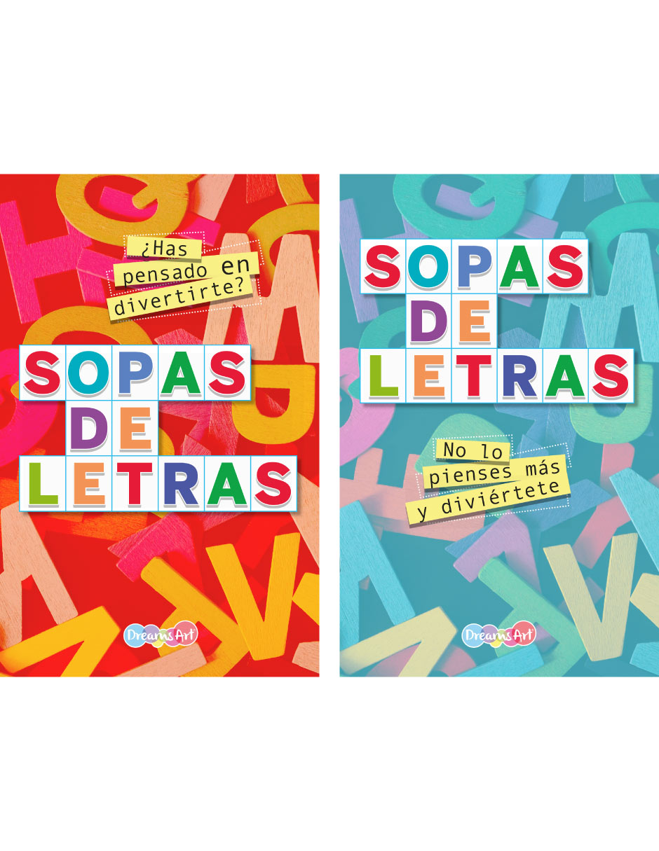 LIBRO Pack de sopas de letras de