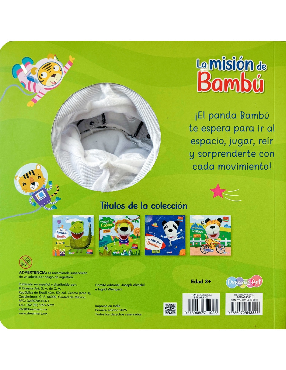 Libro La misión de Bambú de 2