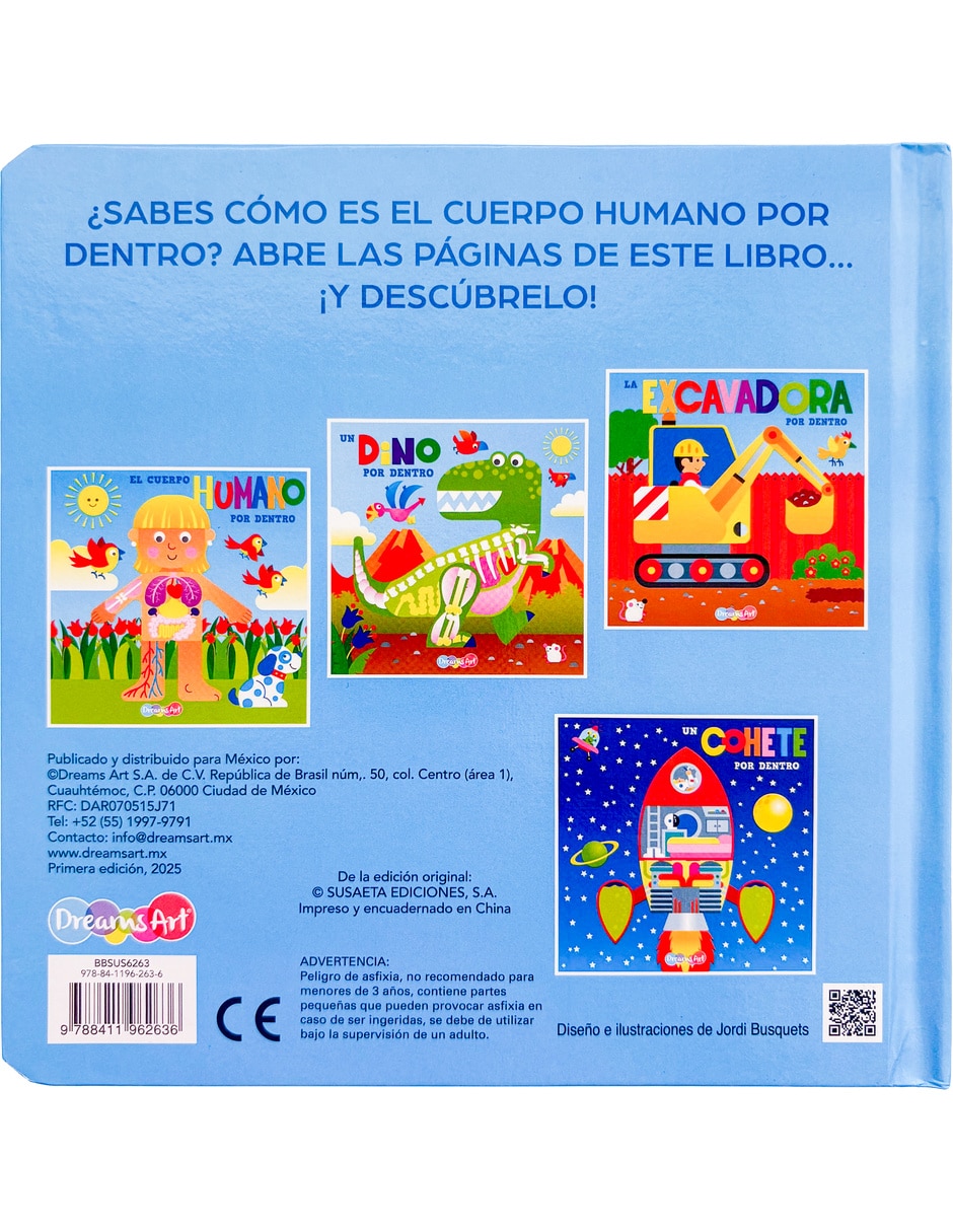 Libro El cuerpo humano por dentro.de 2