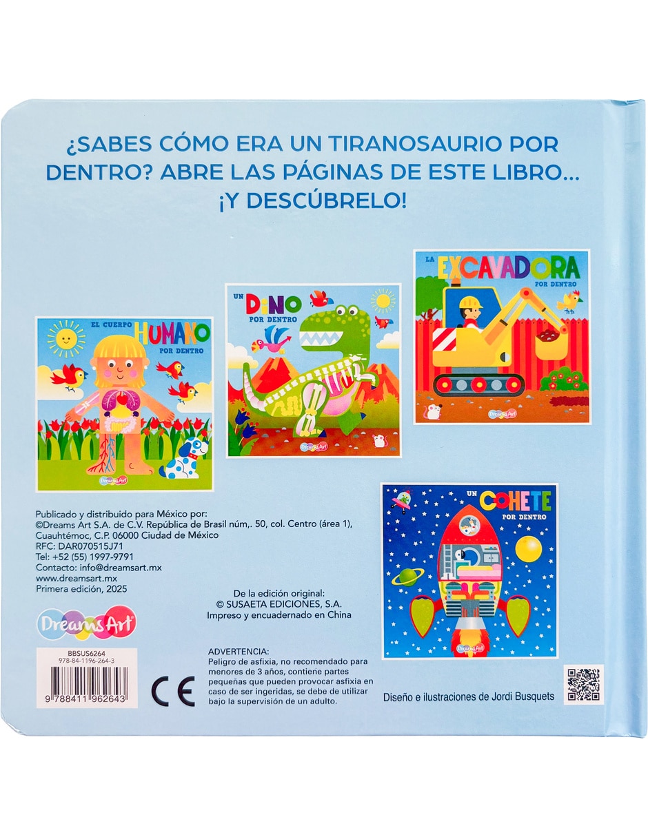 Libro Un Dino por dentro de Susaeta 2