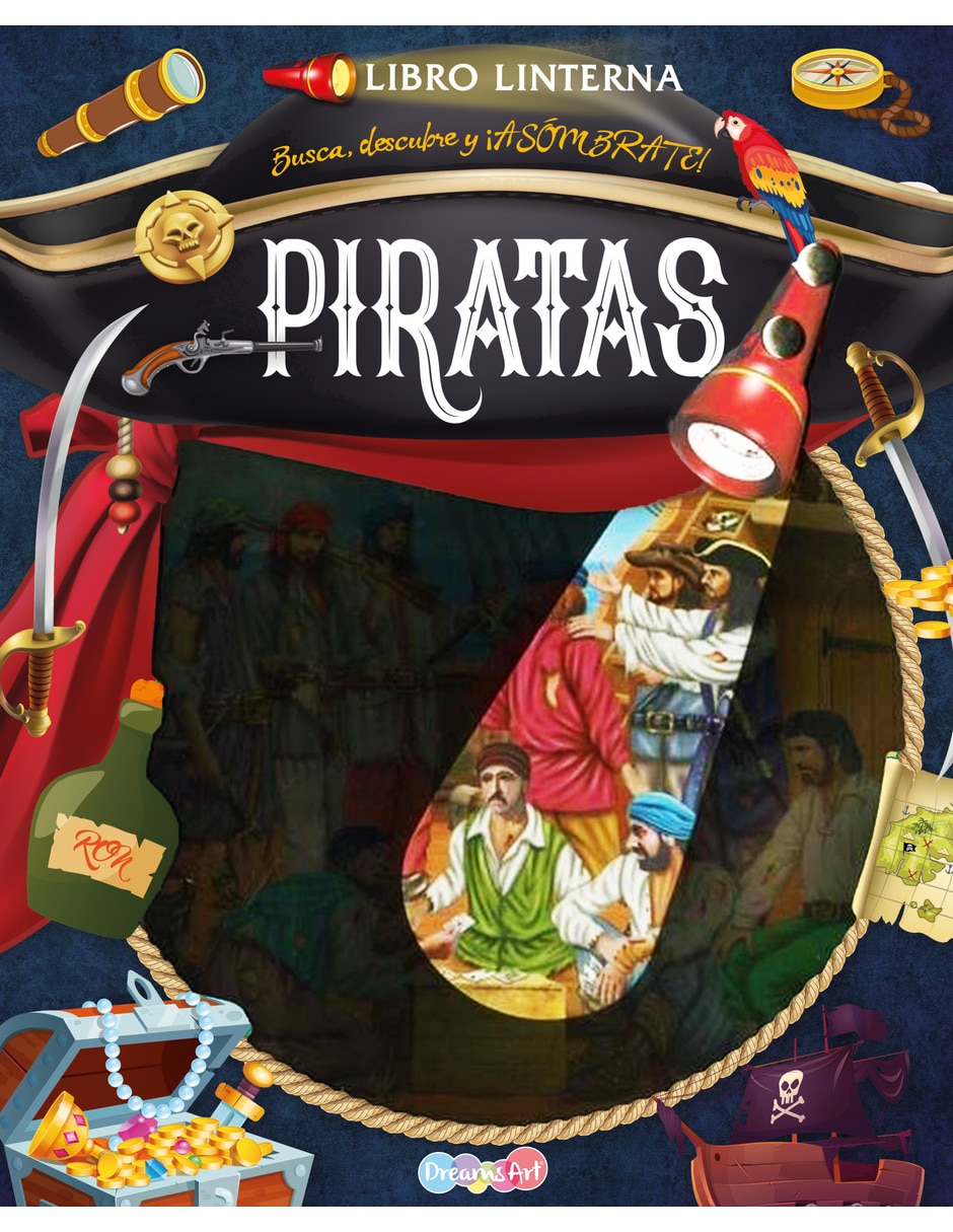 Libro Linterna Piratas de susaeta