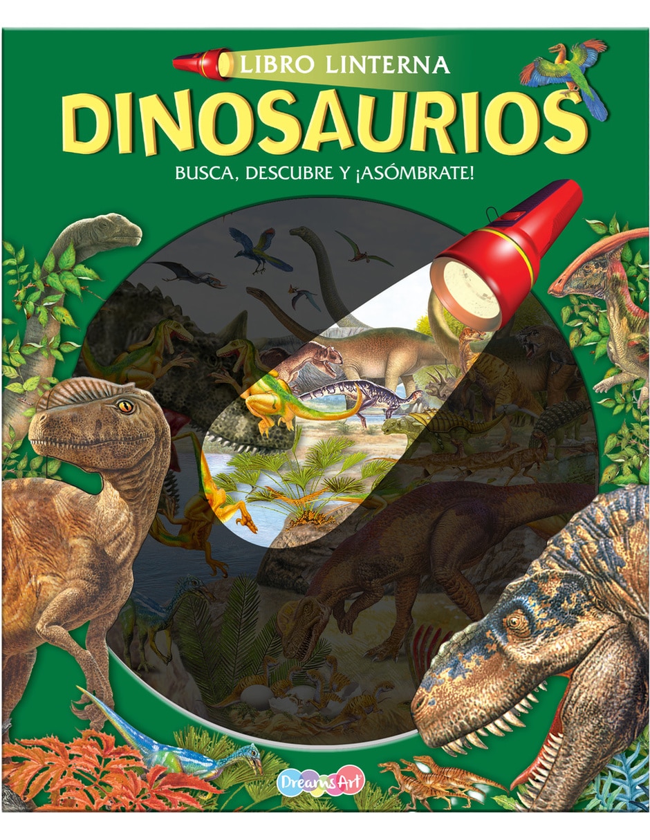 Libro Linterna Dinosaurios de Susaeta ediciones