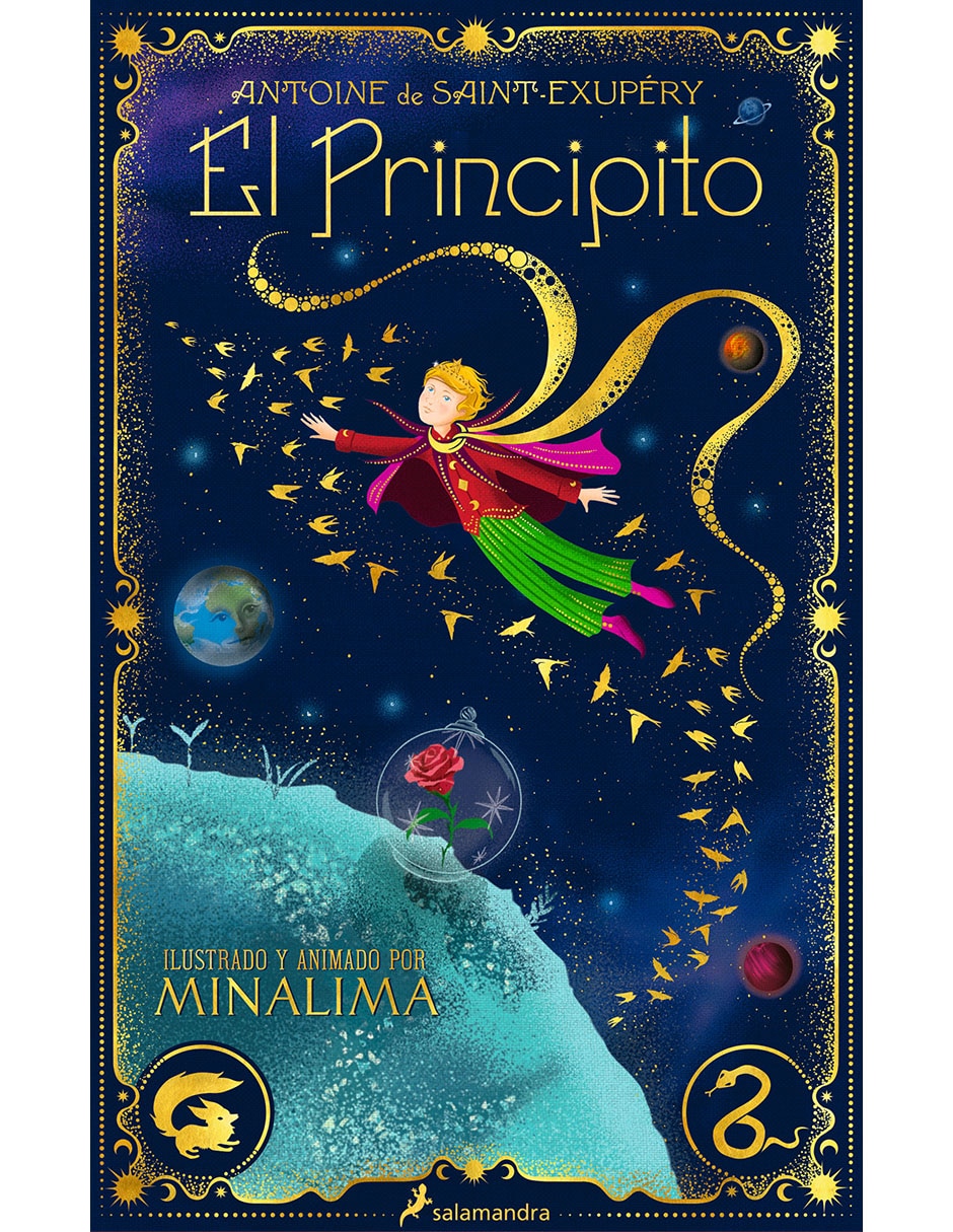 Libro el principito (edición ilustrada y animada por minalima) de antoine de saint-exupéry 1