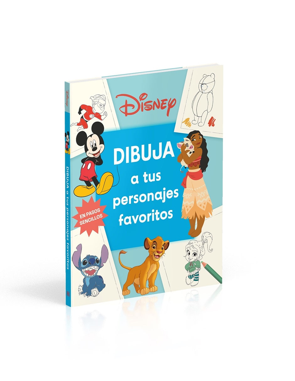 Libro disney dibuja a tus personajes favoritos de dk Libro disney dibuja a tus personajes favoritos de dk