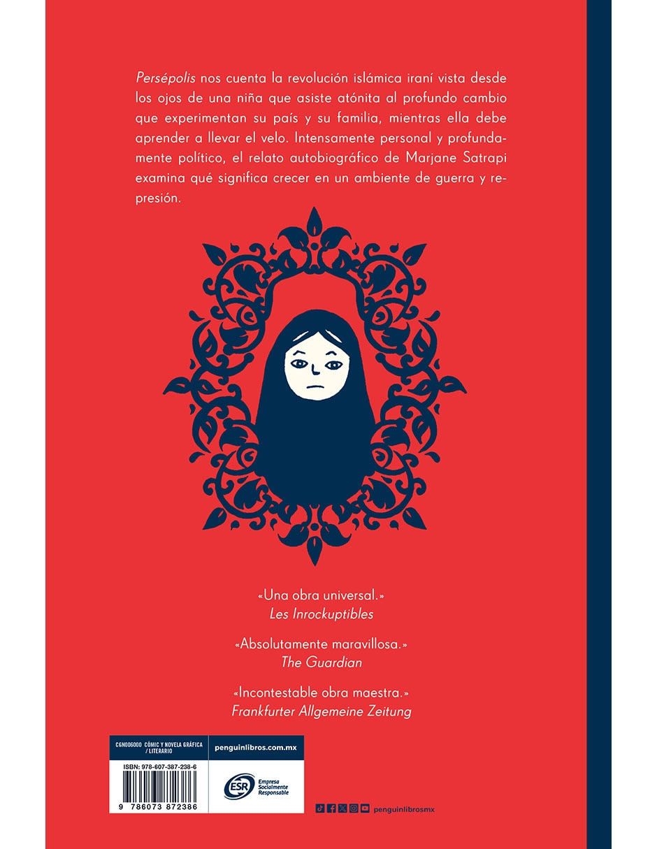 Libro persépolis de marjane satrapi
