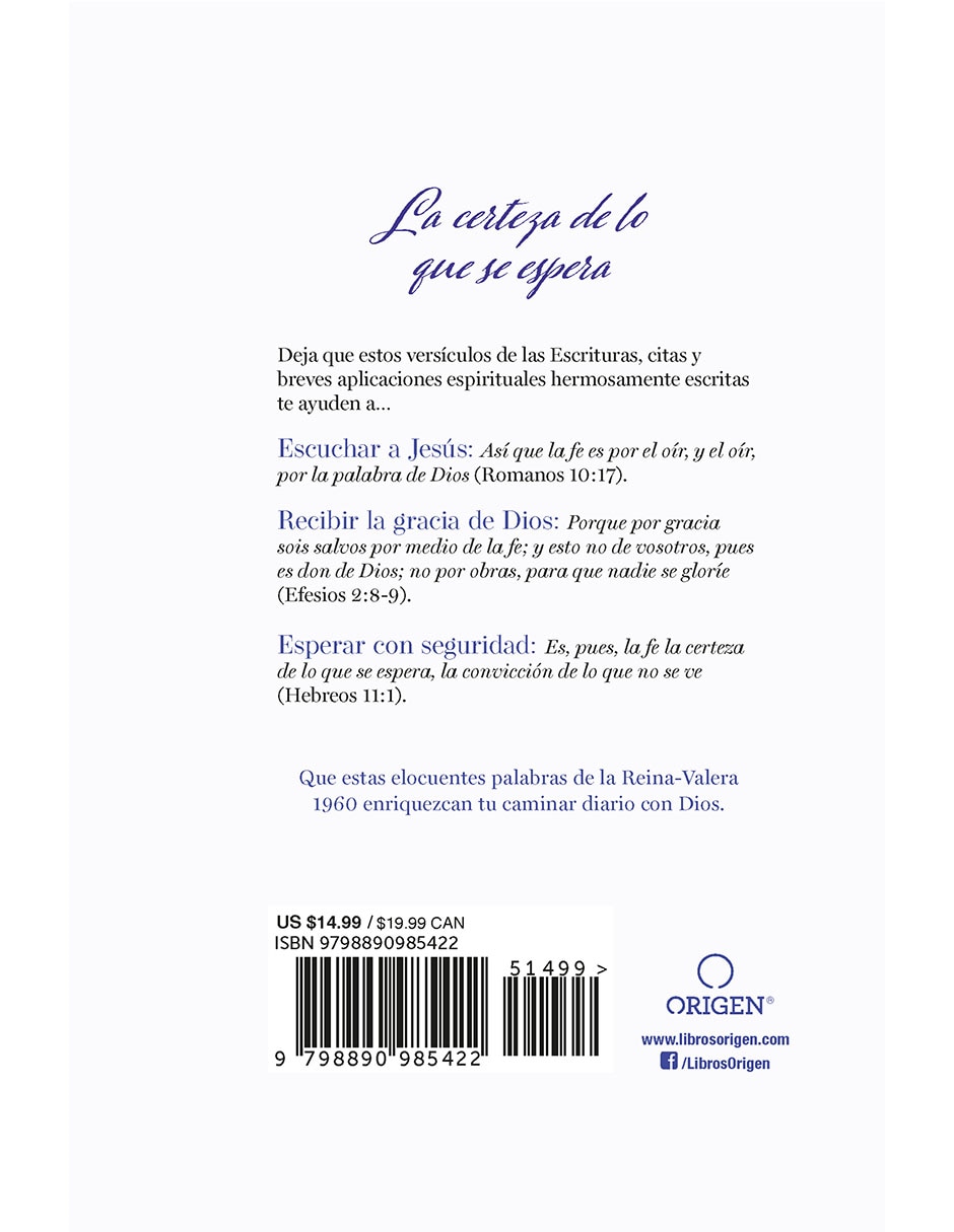 Libro rvr60 devocionales sobre la fé de Libro rvr60 devocionales sobre la fé de