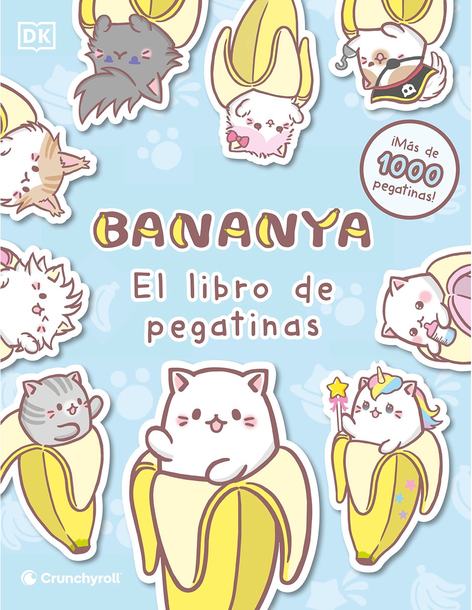 Libro bananya: el libro de pegatinas de dk