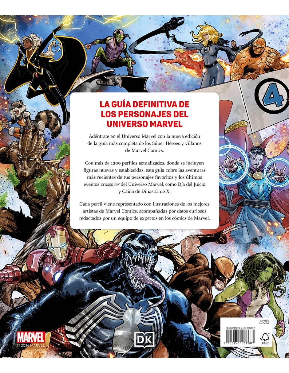 Libro marvel. La enciclopedia (nueva edición) de dk