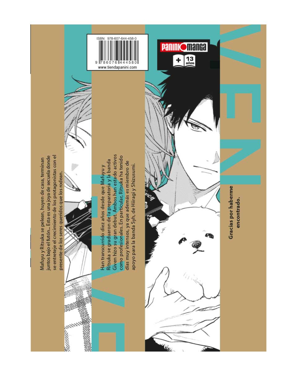 Manga Given 10th Mix N.1 2