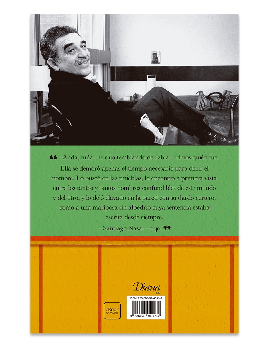 Libro Crónica De Una Muerte Anunciada De Gabriel Garcia Marquez 2