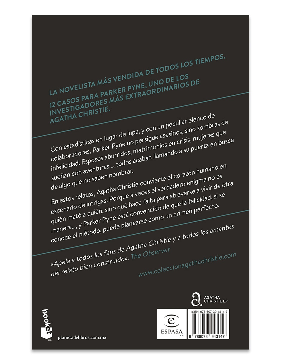 Libro Parker Pyne Investiga De Agatha Christie 2