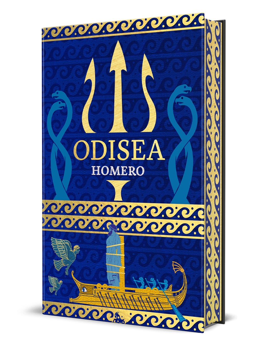Libro Odisea. Edición Limitada Con Cantos Decorados De Homero