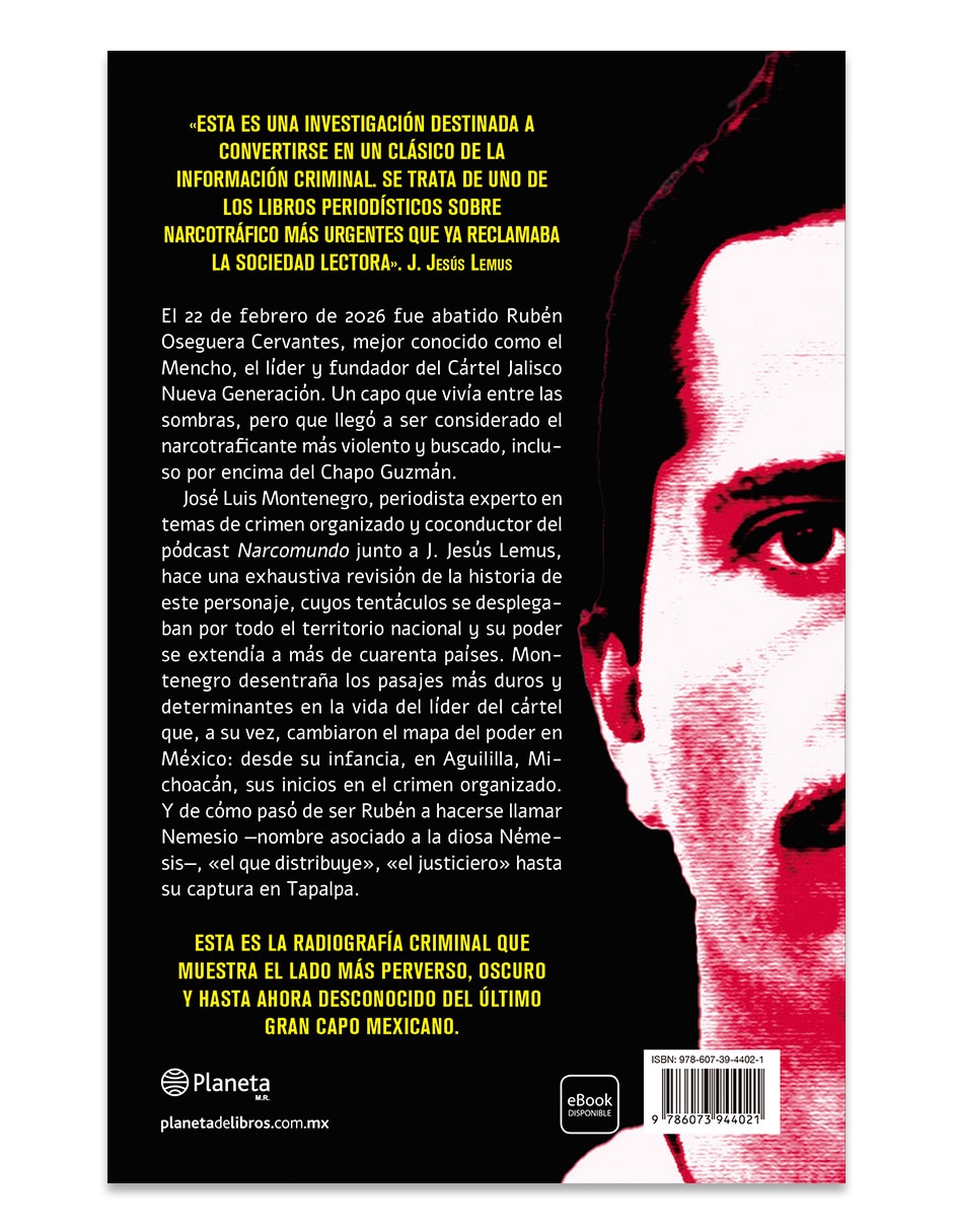 Libro El Día Que Cayó El Mencho De Jose Luis Montenegro 2