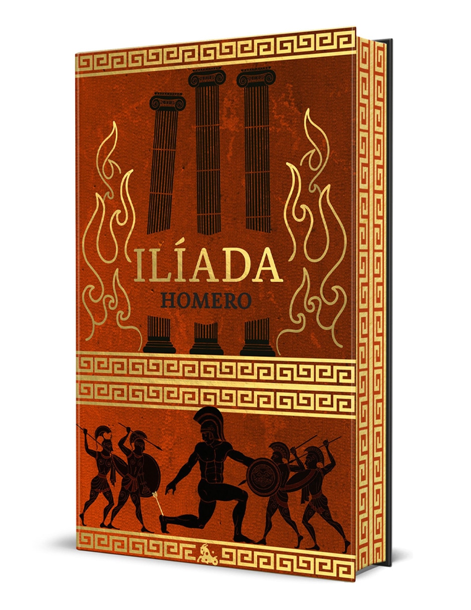 Libro Ilíada. Edición Limitada Con Cantos Decorados De Homero