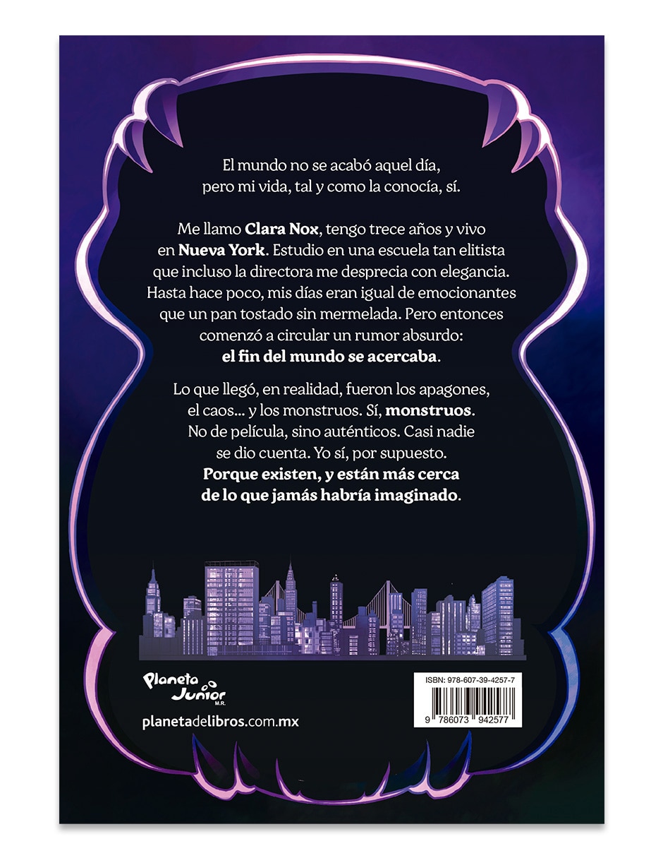 Libro Clara Nox 1. Ahora Hay Monstruos De Isabel Alvarez 2