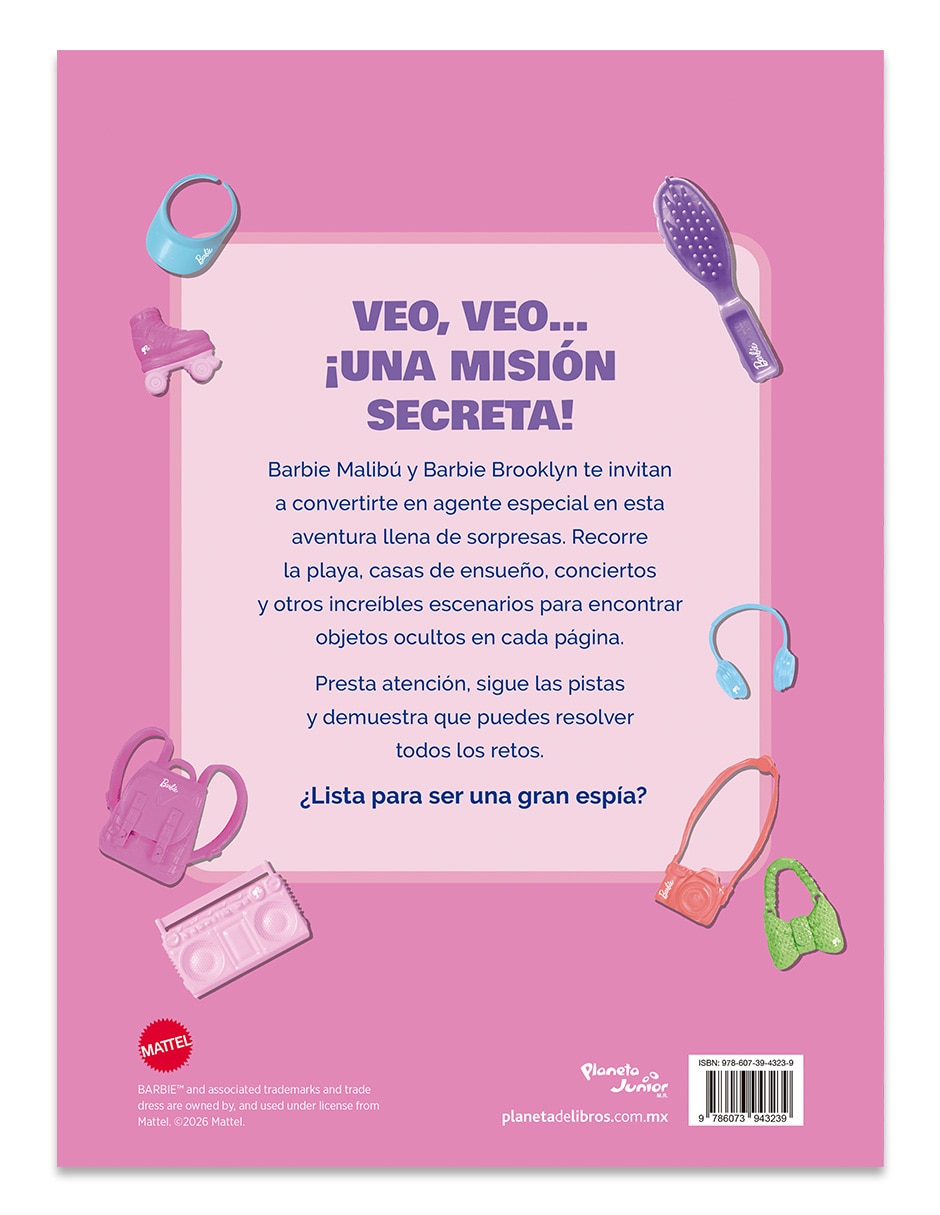 Libro Barbie. Espía y encuentra de mattel