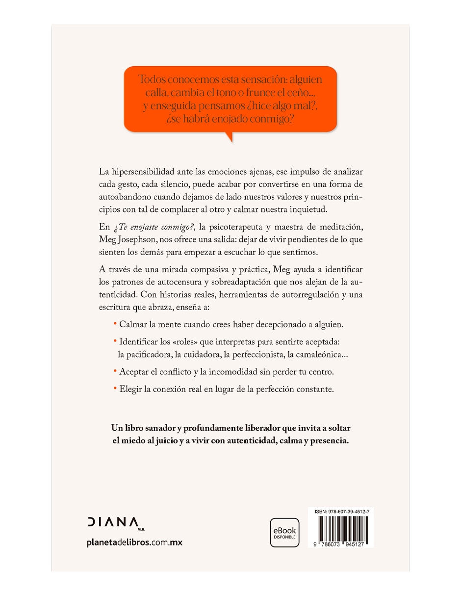 Libro ¿Te Enojaste Conmigo? De Meg Josephson 2