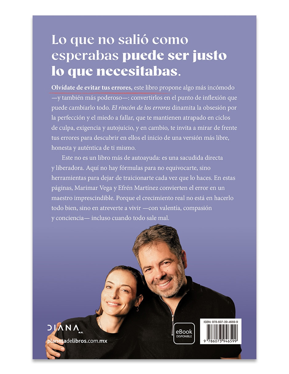 Libro El Rincón De Los Errores: Permiso Para Equivocarse De Efren Martinez 2
