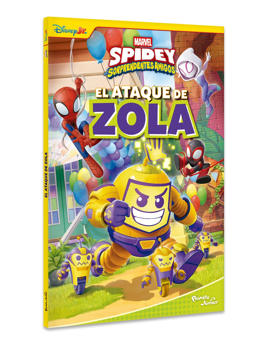 Libro Spidey Y Sus Sorprendentes Amigos. El Ataque De Zo De Marvel 3