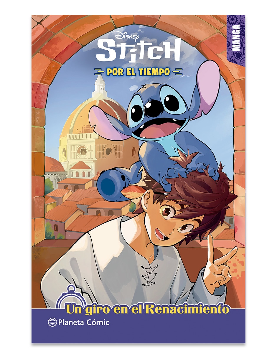 Libro Stitch Por El Tiempo. Un Giro En El Renacimiento. De Disney 1