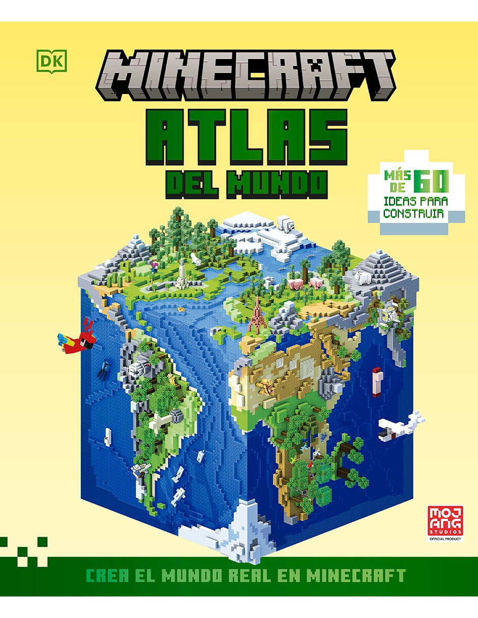 Libro Minecraft Atlas Del Mundo De Dk 1