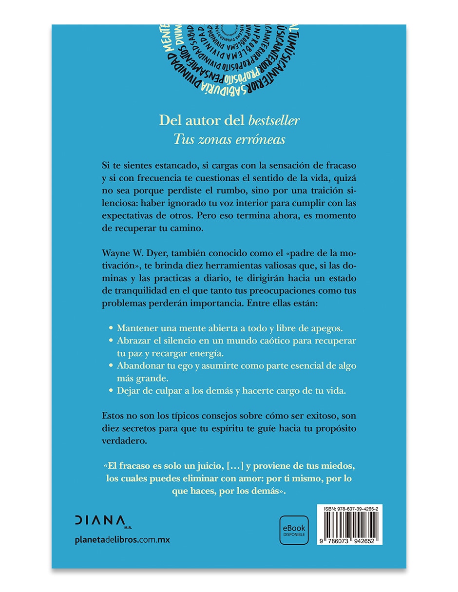 Libro Diez Secretos Para El Éxito Y La Paz Interior De Wayne W Dyer Libro Diez Secretos Para El Éxito Y La Paz Interior De Wayne W Dyer