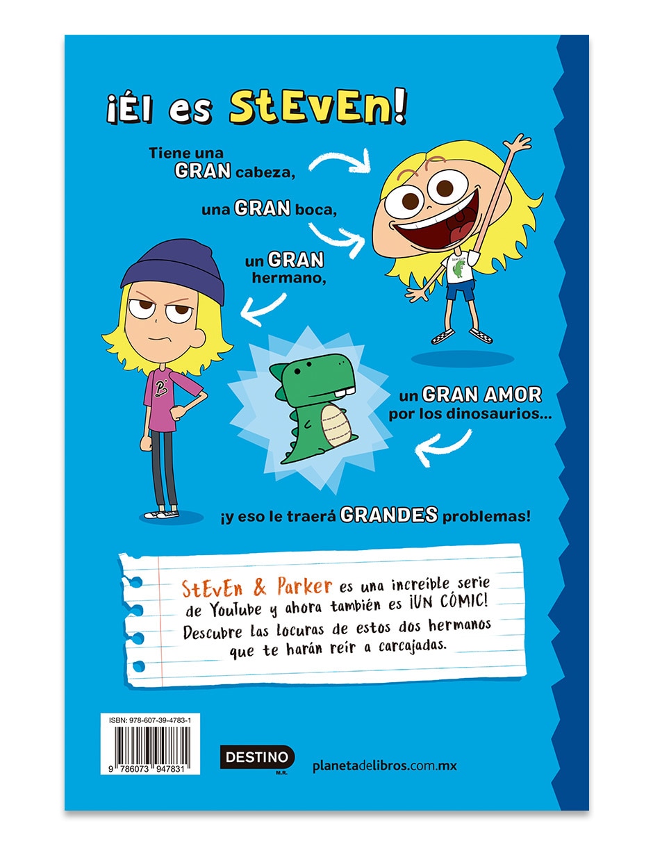 Libro Steven Y Parker. Los Dinosaurios Son Eternos De Parker James 2