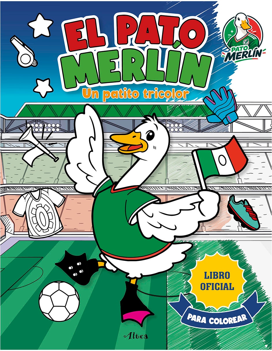 Libro Un Patito Tricolor De Merlín El Pato