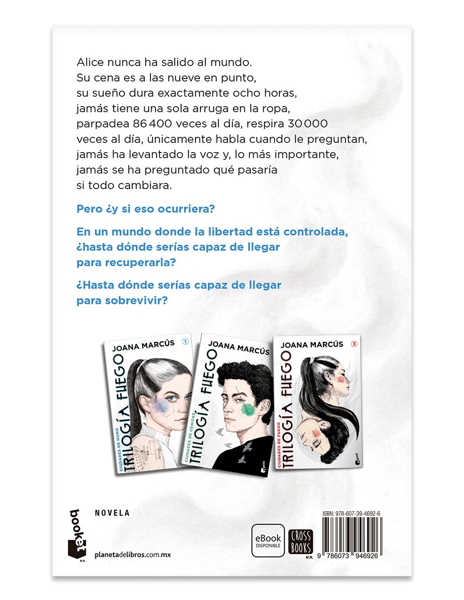 Libro Trilogía Fuego 1. Ciudades De Humo De Joana Marcus 2
