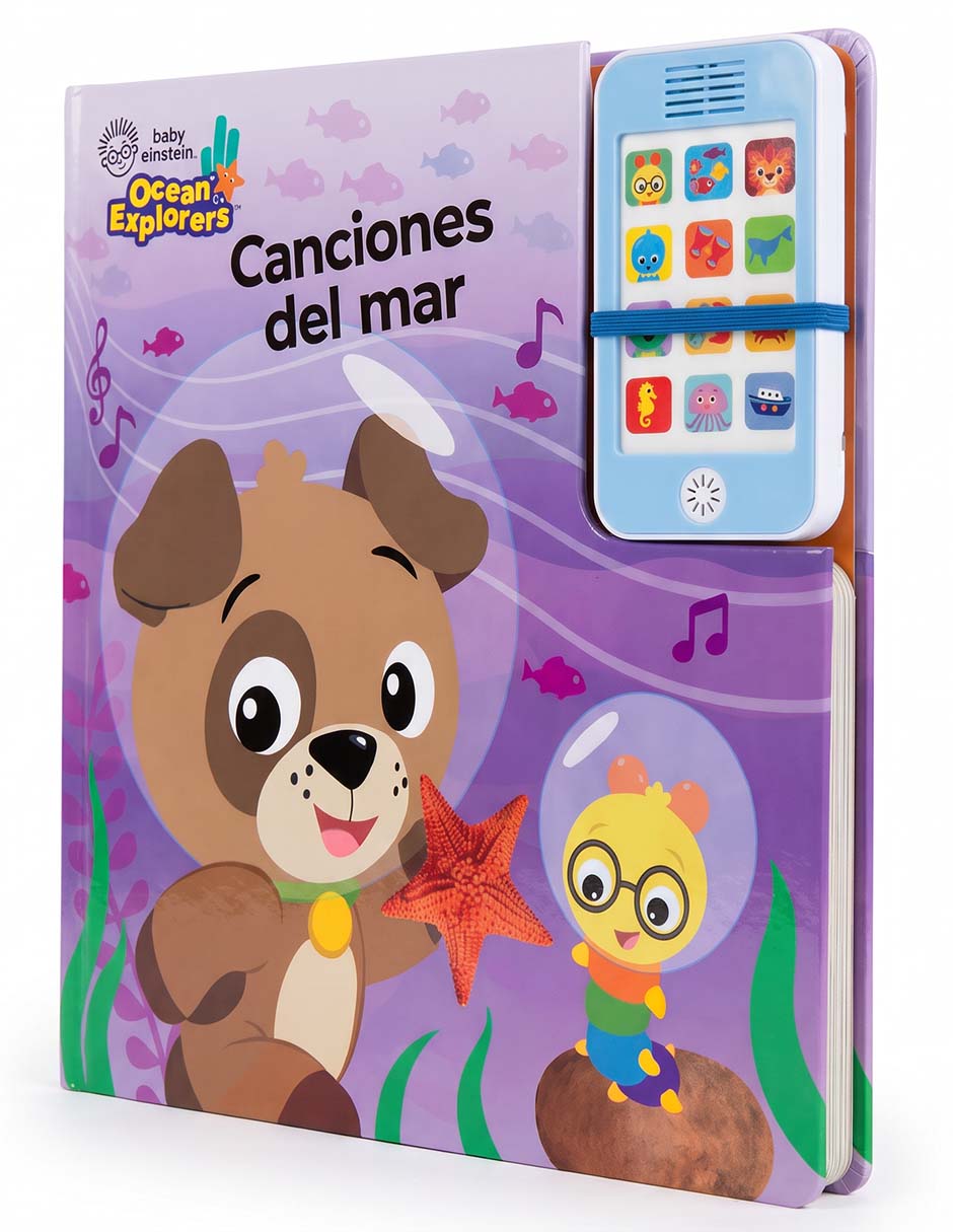 Libro Baby Einstein Canciones del Mar de Pi Kids