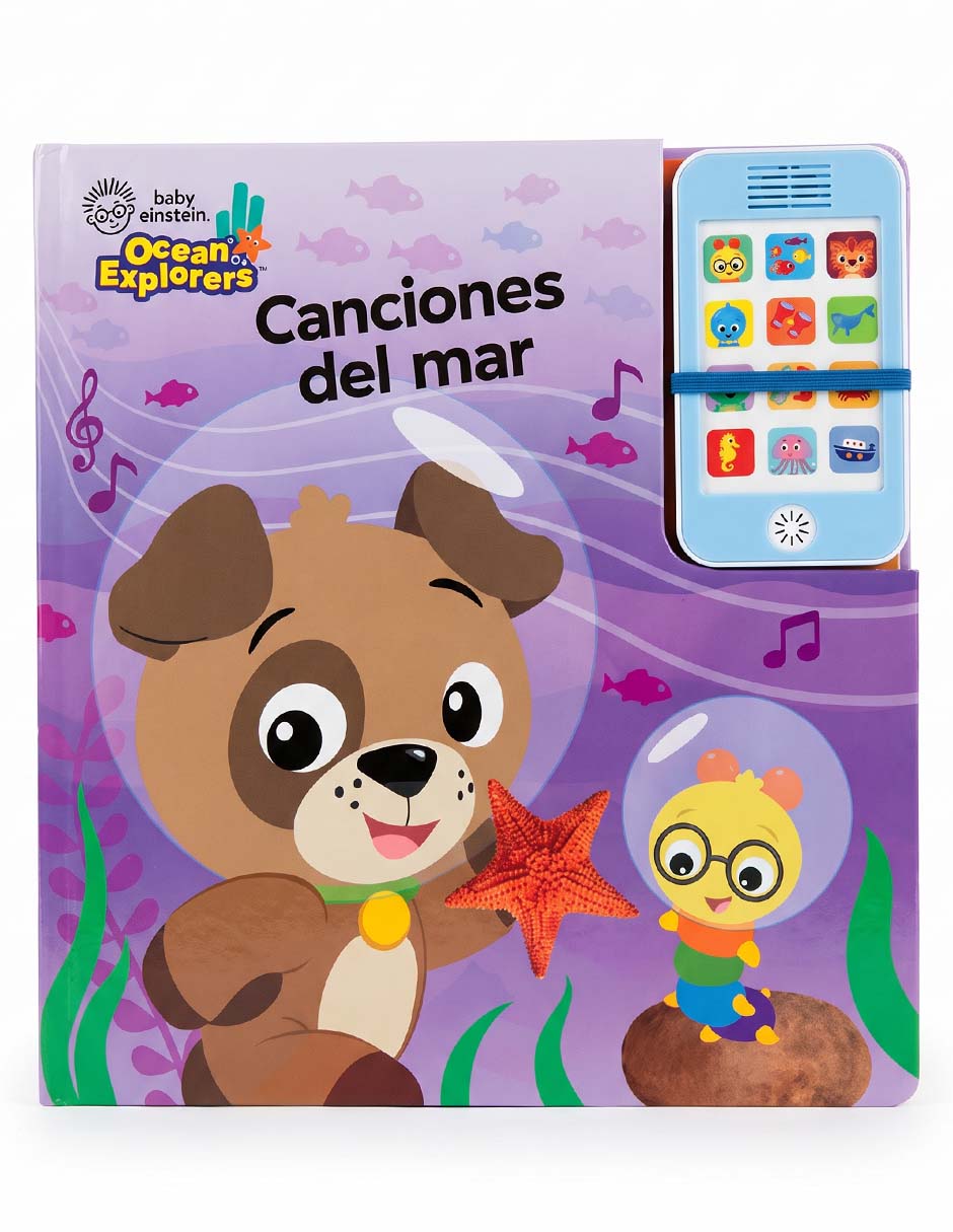 Libro Baby Einstein Canciones del Mar de Pi Kids 4