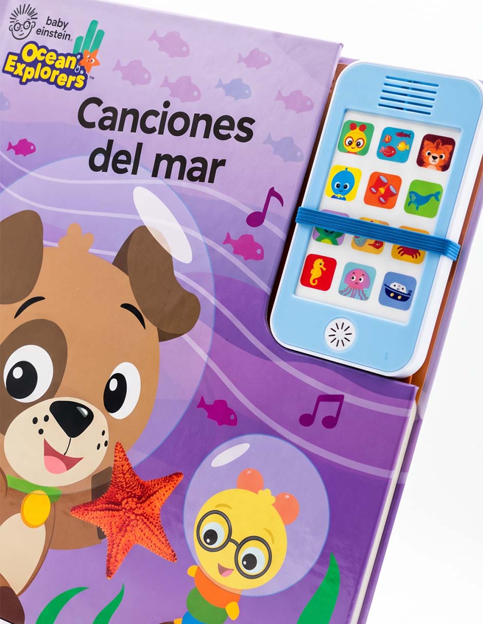 Libro Baby Einstein Canciones del Mar de Pi Kids 2