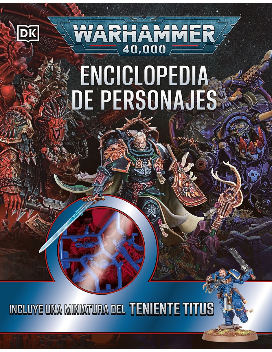 Libro Warhammer 40.000 Enciclopedia De Personajes De Dk 1
