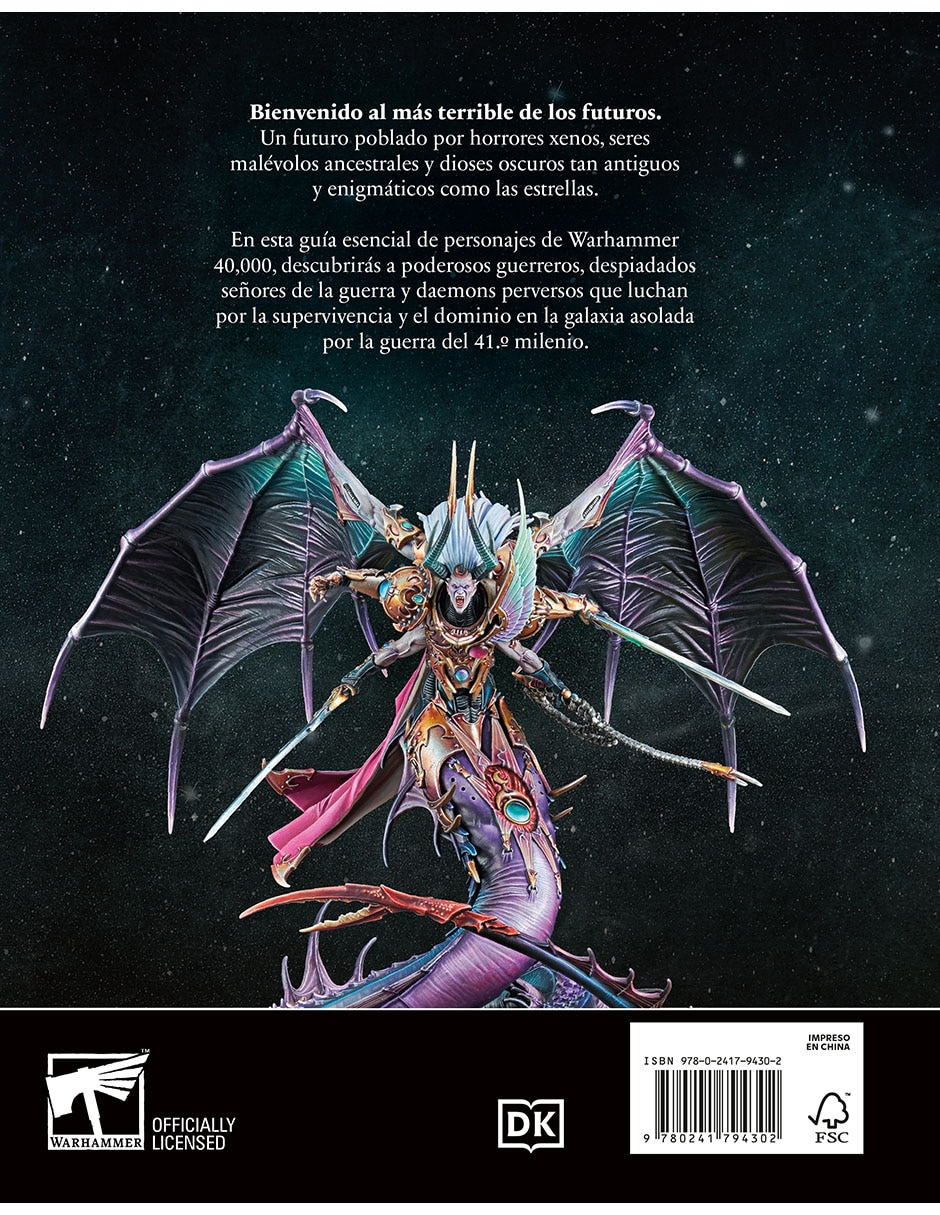 Libro Warhammer 40.000 Enciclopedia De Personajes De Dk