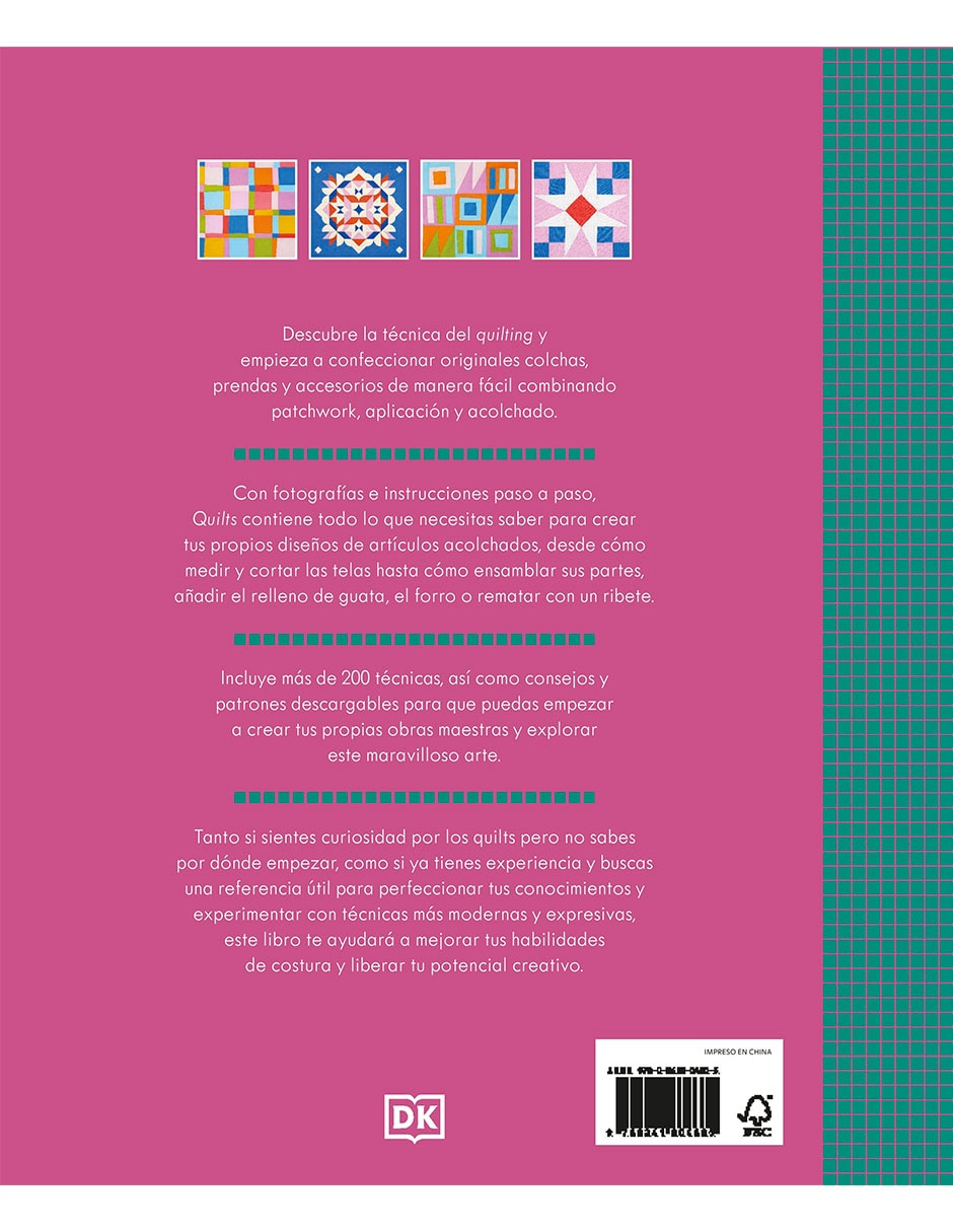 Libro Quilts: Colchas Prendas Y Accesorios De Patchwork Acolchado De Christina West 2