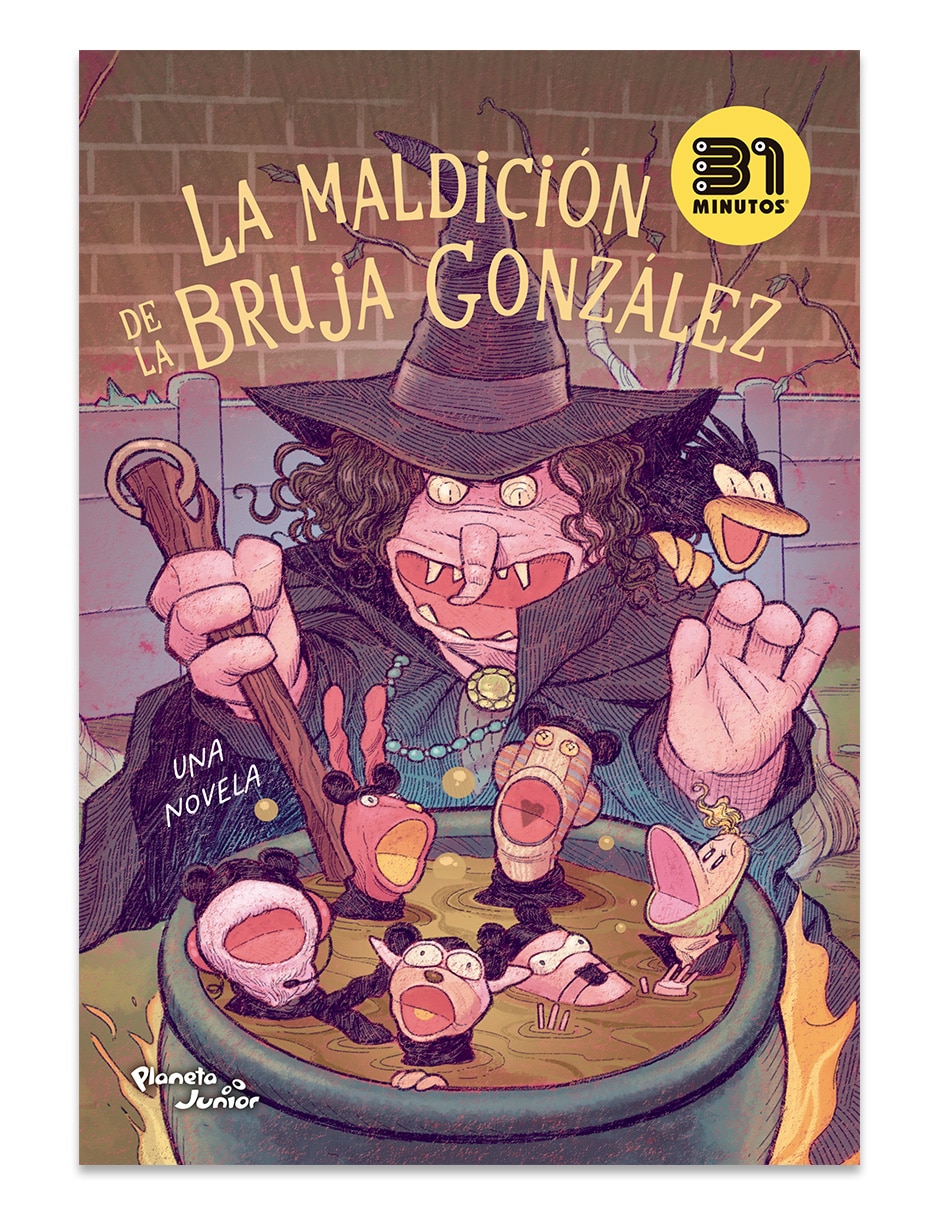 Libro La Maldición De La Bruja González De 31 Minutos