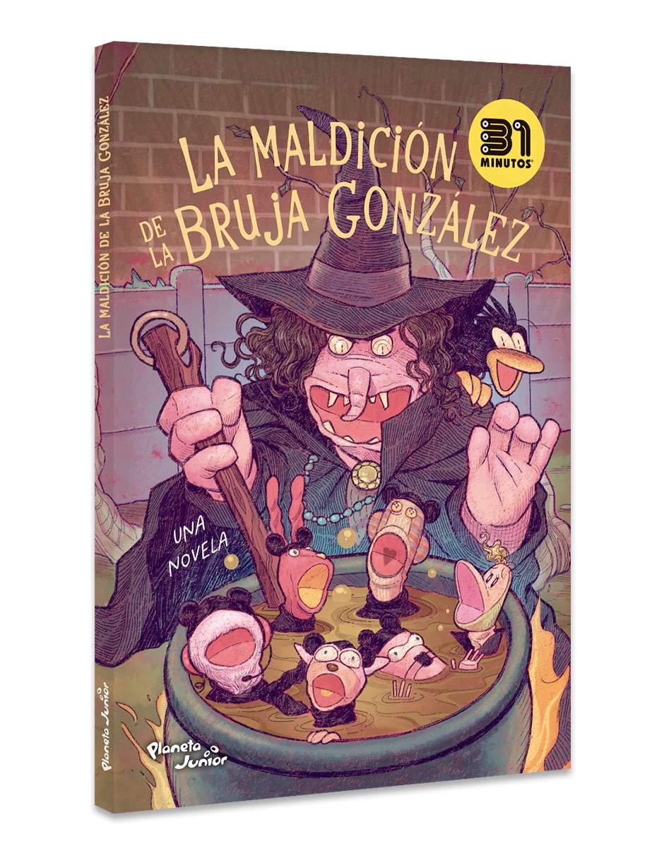 Libro La Maldición De La Bruja González De 31 Minutos 3