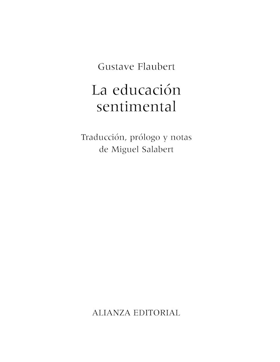 Libro La educación sentimental de Flaubert, Gustave 2