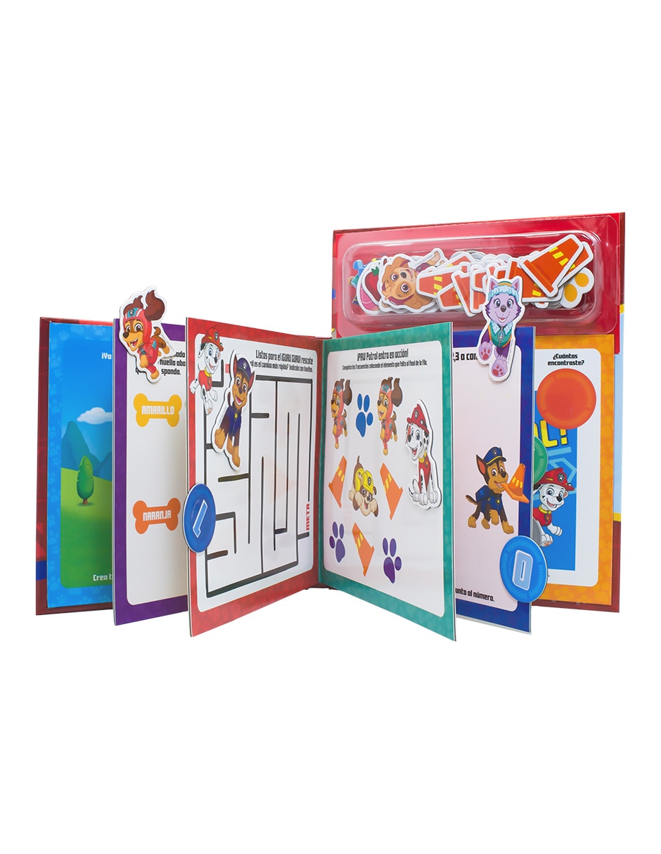 Libro magnetico paw patrol de ediciones 2
