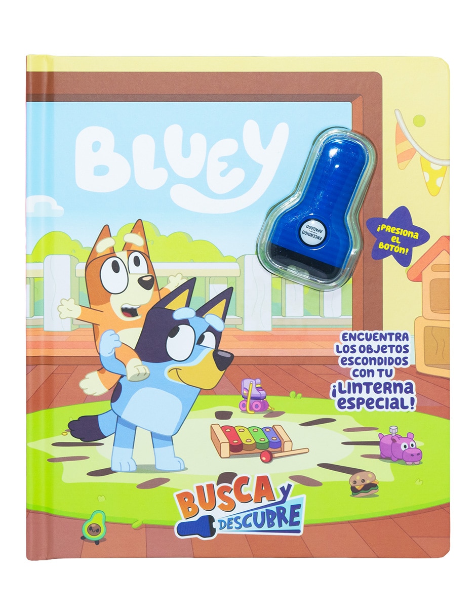 Libro de actividades busca y descubre bluey de ediciones 2